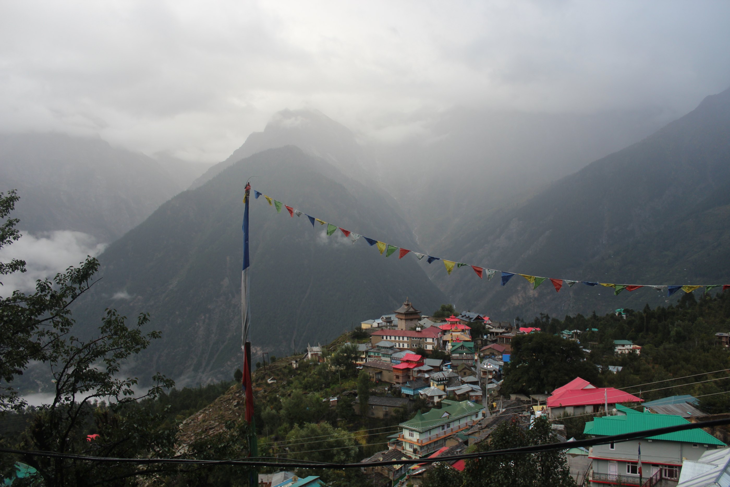 Chini village and Kila at Kalpa, Kinnaur district